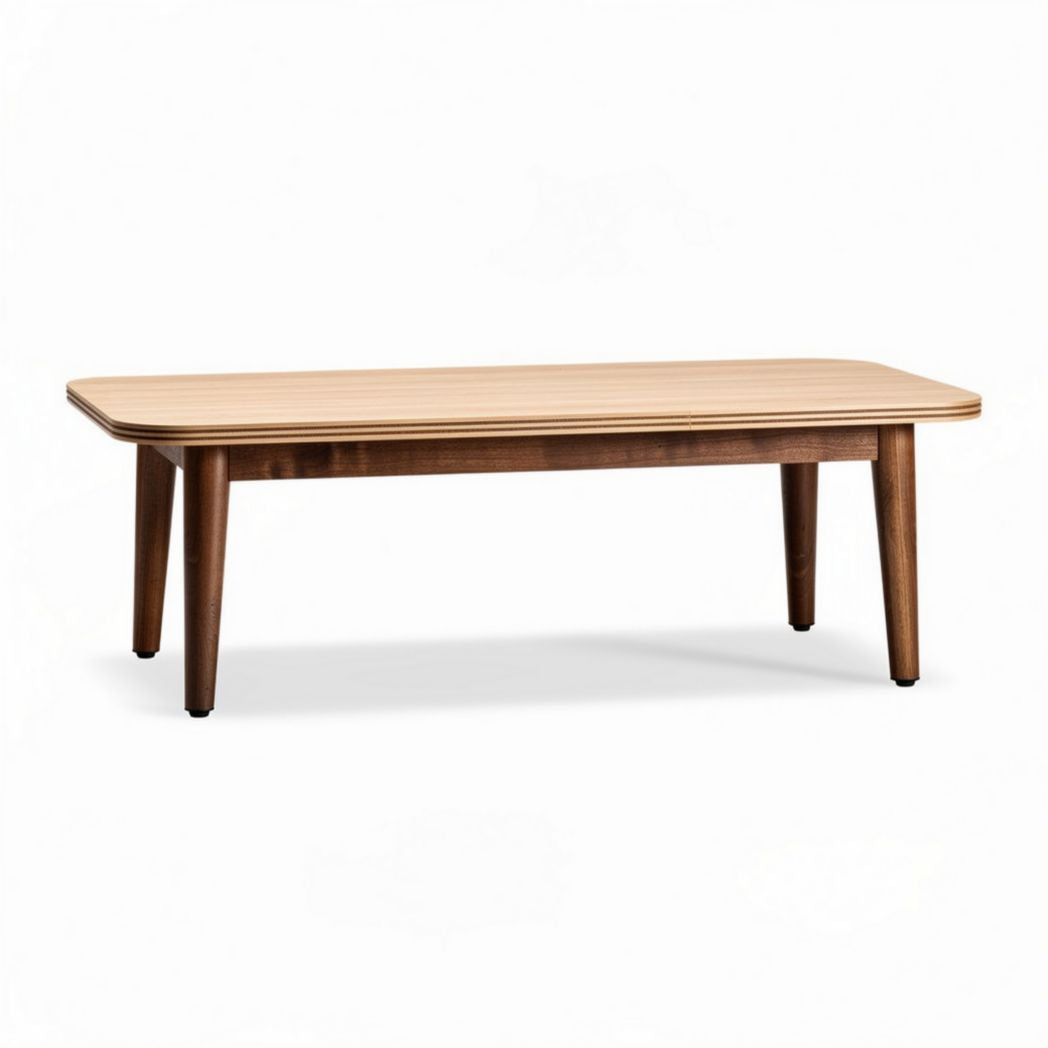 Table basse en bois laminé pour salon - 150 x 75 x 45