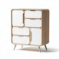 Meuble de rangement moderne pour chambre en bois et panneaux MDF - 60 x 40 x 90