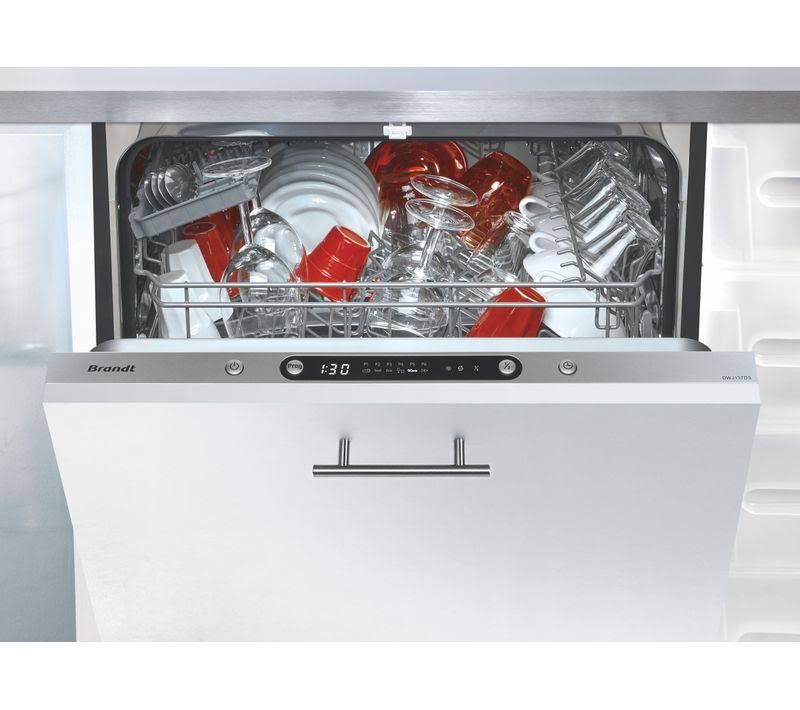 Lave-vaisselle intégrable BRANDT DWJ3137DS(Blanc)