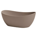Baignoire autoportante en polypropylène marron 160x75x58 cm(Marron)