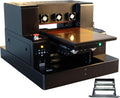 Imprimante Multifonction A3 UV Imprimante Automatique à Plat A3L805 Imprimante pour Bouteilles,USB 2.0,Résolution 1440x1440 DPI,Copie et Numérisation de Petits Bureaux à Domicile avec Axe de Rotation(Noir)