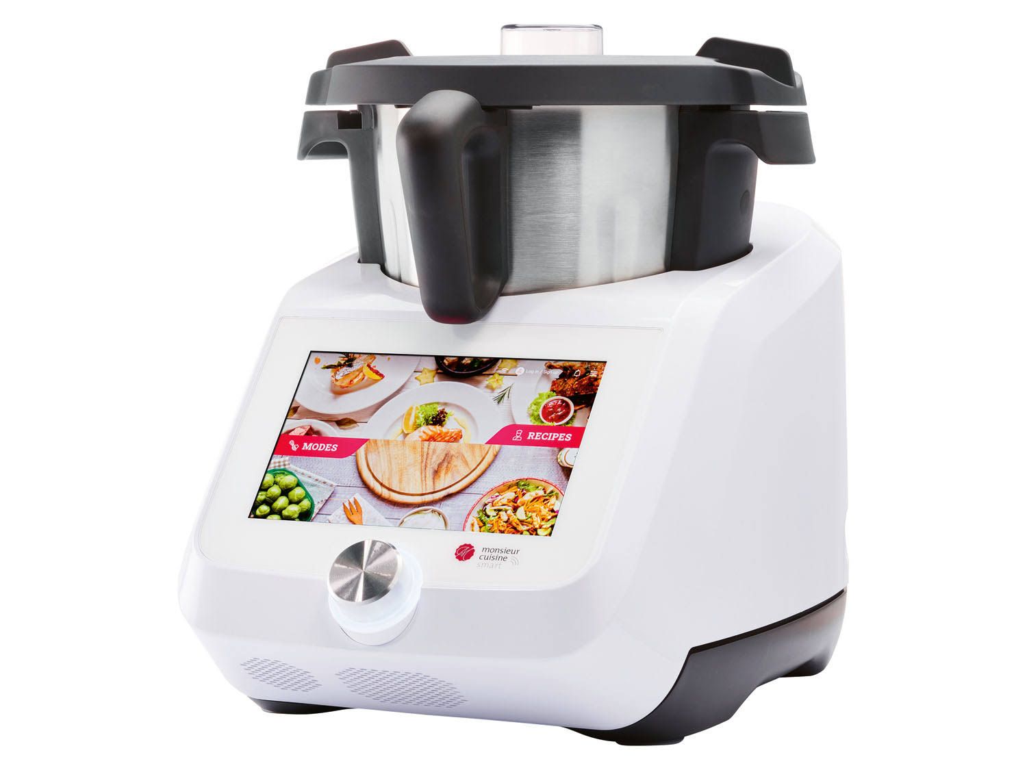 Silvercrest Kitchen Tools Monsieur cuisine Smart SKMS 1200 A1, 1200 W(Blanc/Noir/Argent)
