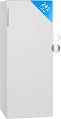 Réfrigérateur Bomann 242L blanc VS7316-1-blanc, Capacité nette : 242 litres, Éclairage intérieur LED, Contrôle continu de la température, 5 clayettes en verre(Blanc/Uni)