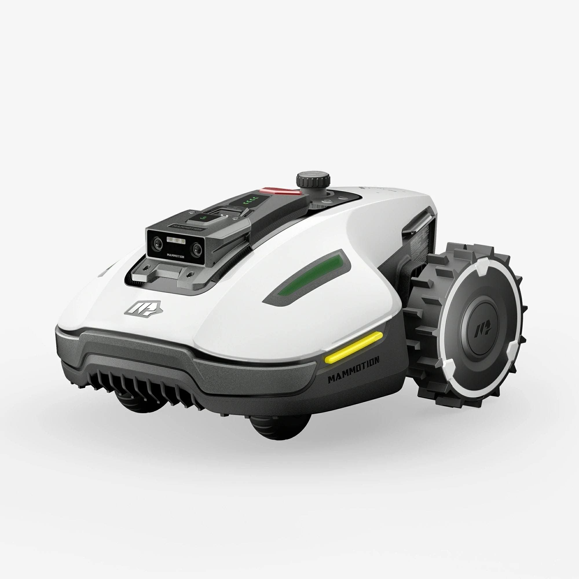 Mammotion Luba AWD 3000 Robot Lawn Mower, Simplify Your Yard Maintenance. Take Control of Your Lawn. In-App Multi-Zone Management.(Blanc/Noir)