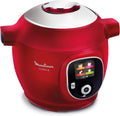 Moulinex Multicuiseur Intelligent Cookeo+ 6L 6 Modes de Cuisson 180 Recettes Préprogrammées Jusqu'à 6 Personnes Rouge CE85A510(Rouge)