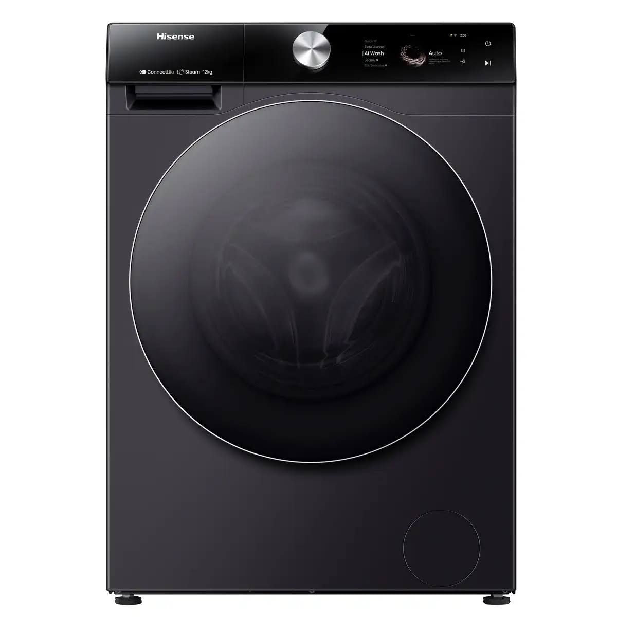 HISENSE Lave linge hublot WF7S1247BB(Noir)