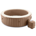 intex Pure Spa Sahara 8 places rond(Marron/Blanc)