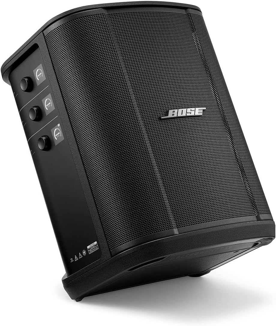 Bose S1 Pro+ Système de sonorisation sans Fil Tout-en-Un, Noire(Noir)