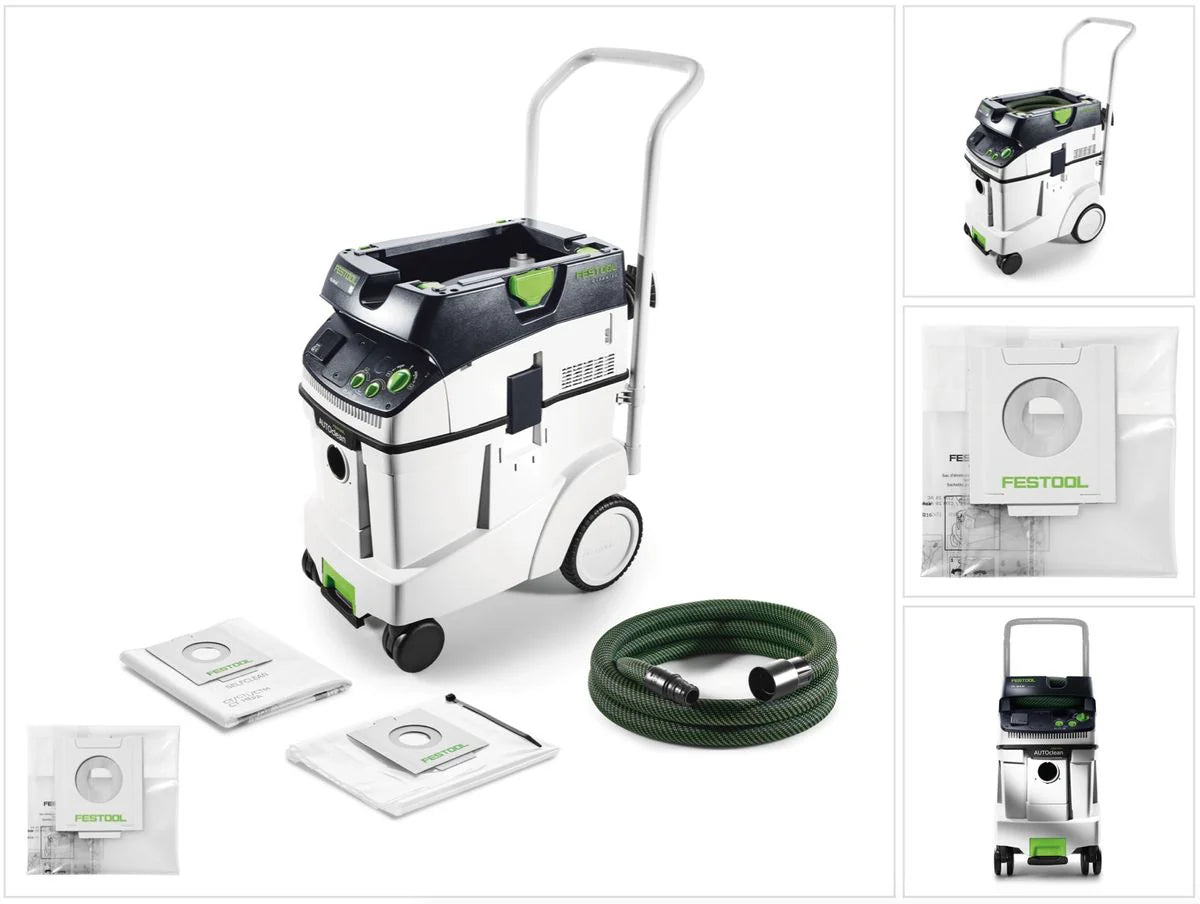 Festool CTL 48 E AC CLEANTEC Aspirateur mobile 48l poussières de classe L ( 574974 ) + Sac d'élimination des déchets ENS-CT(défaut)